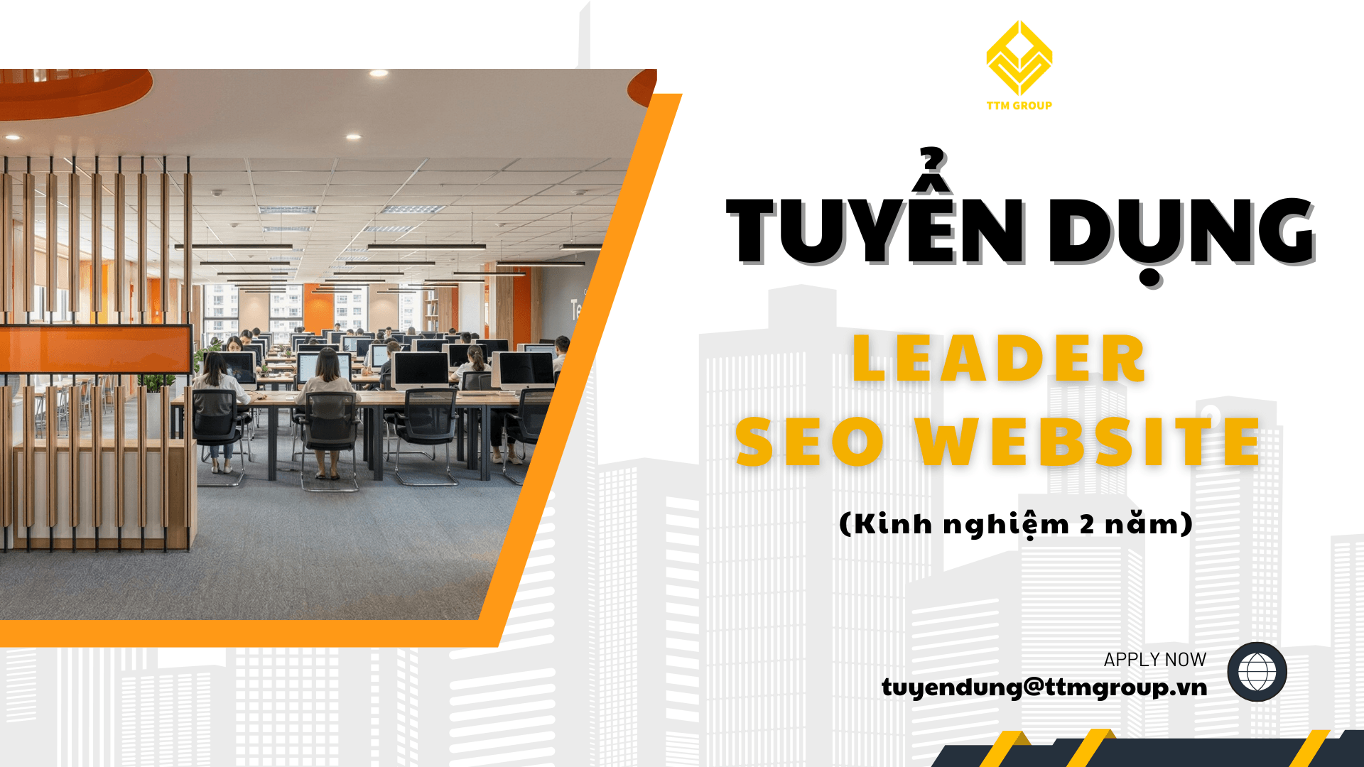 Tuyển Dụng Vị Trí Leader SEO Website