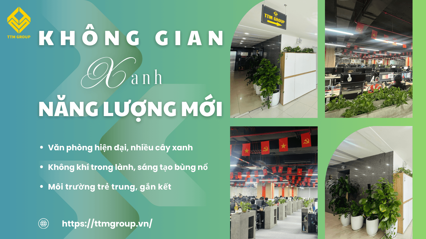 TTM Group – Làm Việc Xanh, Sáng Tạo Bền Vững