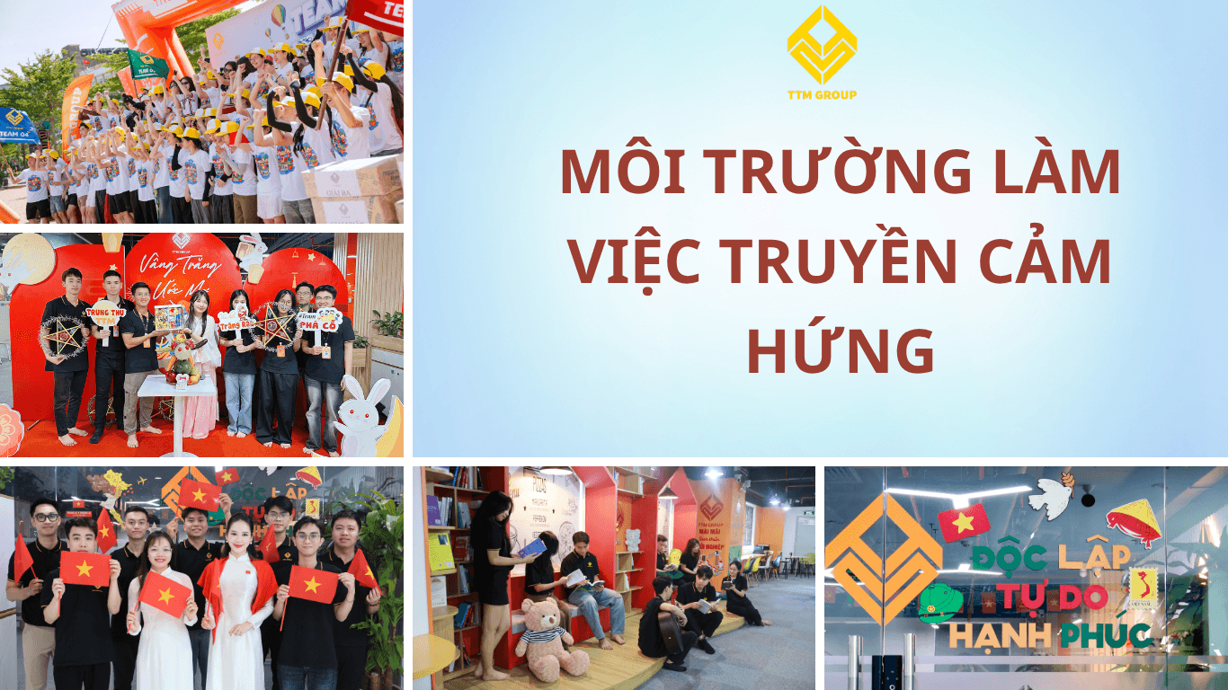 Phát Triển Bản Thân Tại TTM Group – Hành Trình Trưởng Thành Cùng Cơ Hội Vô Hạn