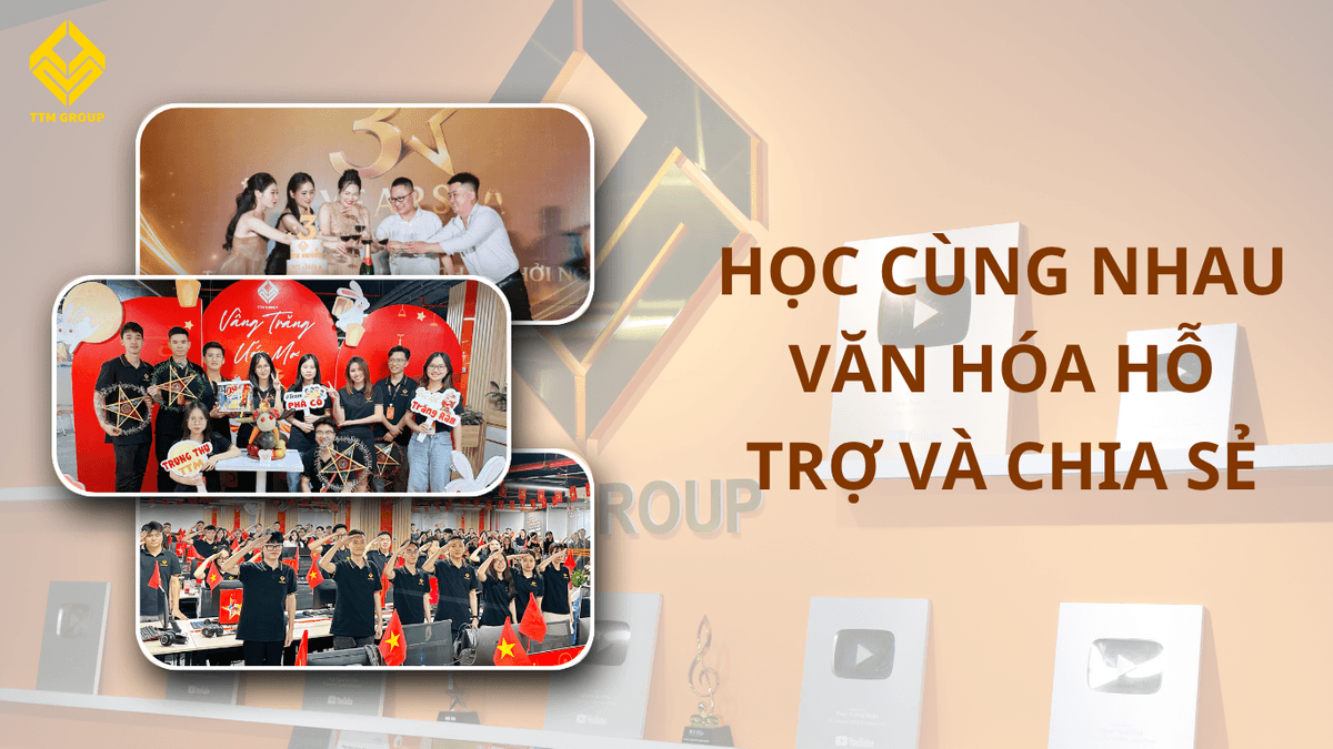 🤝 Học Cùng Nhau, Lớn Cùng Nhau – Văn Hóa Hỗ Trợ & Chia Sẻ