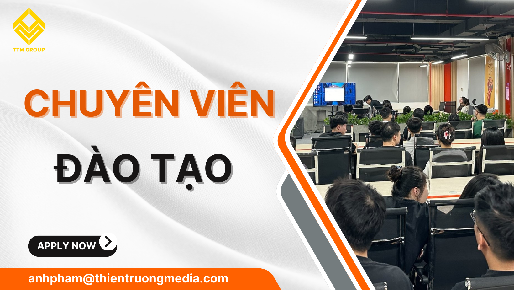 CHUYÊN VIÊN ĐÀO TẠO MEDIA – TUYỂN DỤNG NHÂN SỰ