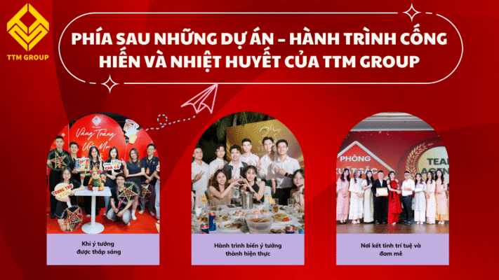 PHÍA SAU NHỮNG DỰ ÁN – HÀNH TRÌNH CỐNG HIẾN VÀ NHIỆT HUYẾT CỦA TTM GROUP