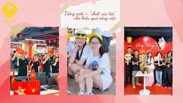 Tiếng cười – “chất xúc tác” cho hiệu quả công việc