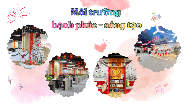 Môi trường là một trong những yếu tố tạo nên cảm hứng làm việc tại TTM