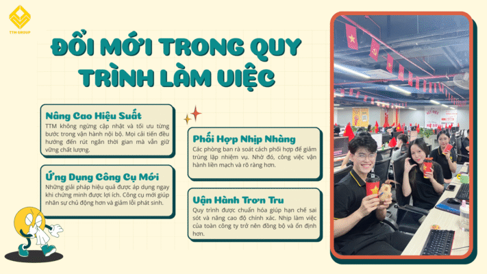 Đổi mới trong tư duy làm việc