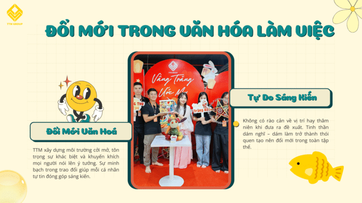 Đổi mới trong văn hoá làm việc