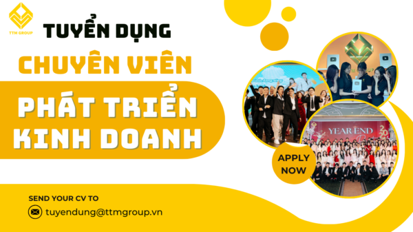 TUYỂN DỤNG NHÂN VIÊN KINH DOANH