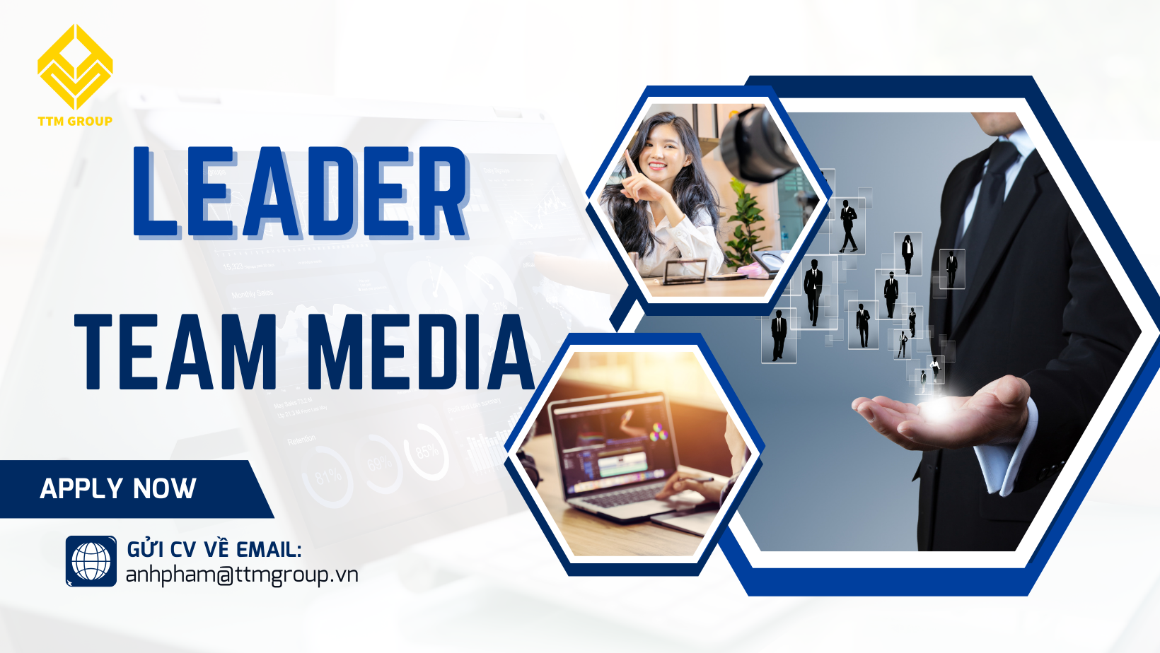 RECRUITMENT LEADER TEAM MEDIA (The position is fully filled)